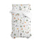 Happy Friday Duvet cover set 2 pieces Mini savanna 155x220 cm (Single) Multicolor