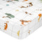 Happy Friday Fitted sheet Mini savanna 90x200x32 cm (Single) Multicolor