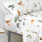 Happy Friday Fitted sheet Mini savanna 90x200x32 cm (Single) Multicolor