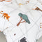 Happy Friday Duvet cover set 2 pieces Mini savanna 115x145 cm (Cot bed) Multicolor