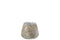 TEALIGHT HOLDER GLASS GREY S