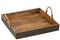 TRAY LEVER MANGO WOOD BR/BL