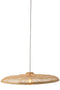 LAMP SHADE FLAT RND SEAGR NAT