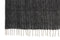 PLAID BORDER ACRYL/WOOL BL/WH