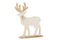 REINDEER ON FOOT MAN WH/WH W L