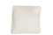 CUSHION KNITTED SQUARE ACR WH