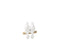 J-Line presse-papier Druppel - glas - goud/bruin - large