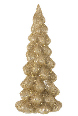 XMAS TR DEC SUG GL SHINY GD L