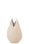 VASE SAND CERAMIC BEI L