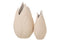 VASE SAND CERAMIC BEI L