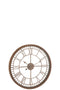 CLOCK ROMAN NUMERALS MET/GL RU