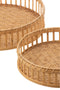 S/3 TRAY ROUND BAMBOO NAT
