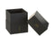 J-Line doos 4 geurkaars Deluxe - glas - zilver