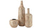 VASE NUYE BOTTLE SH/PAP BEI