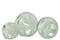 PAPERWEIGHT GARLAND GLASS WH L