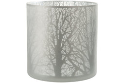 J-Line windlicht Boom - glas - wit - extra large