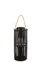 LANTERN TUBE BAMBOO BLACK S