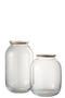 POT ROXY DECO GL/CORK TR L