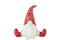 SANTA SITTING CERAMIC R/W L
