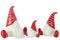 SANTA SITTING CERAMIC R/W L