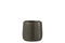 J-Line bloempot Effen - keramiek - grijs - small - Ø 12.00 cm - 2 stuks