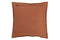 CUSHION SQ LITT LEATH COGN