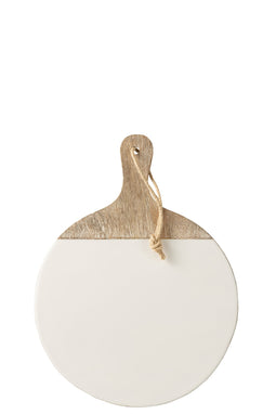 PLANK ROUND MANGO WOOD WW