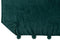 PLAID POMPOM POLYESTER D GRN