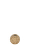 J-Line vaas Yumi Bol Stro - bamboe - naturel - extra small