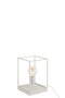 LAMP 1 LAMP REC FRAME MET WH S