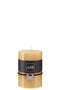 CYL CANDLE OCHRE M42H