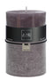 J-Line cilinderkaars Graniet - XL - 120U - 6 stuks