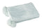 PLAID POMPOM POLYESTER L BLUE