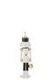 J-Line presse-papier Kwal - glas - goud - large