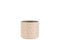J-Line Bloempot Blinkend - Keramiek - roze - Ø 12 cm - 2 stuks