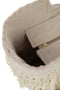 J-Line Bloempot Blinkend - Keramiek - roze - Ø 12 cm - 2 stuks