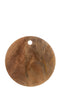CUTTING BOARD ROUND MANGO NAT