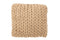 CUSHION KNITTED ACRYLIC CREMA