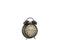 J-Line Wekker Romeinse Cijfers Tandwielen klok - metaal - zwart - small - Ø 26 cm - woonaccessoires