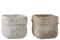 FLOWERPOT CEM WH+BE XL ASS2