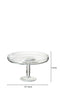 CAKE TRAY ROUND GLASS TR