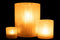 J-Line bloempot Rond - keramiek - zwart - extra small - Ø 12.50 cm - 2 stuks
