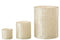 J-Line bloempot Rond - keramiek - zwart - extra small - Ø 12.50 cm - 2 stuks