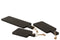 J-Line Bloempot Bloem voor binnen - Keramiek - oker - small - Ø 12 cm - woonaccessoires