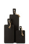 J-Line Bloempot Bloem voor binnen - Keramiek - oker - small - Ø 12 cm - woonaccessoires