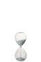 HOURGLASS PEARLS GLASS WHITE S