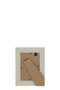 J-Line zandloper Parels - glas - wit - small