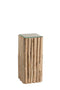 BASE SQUARE PIECES WOOD/GL NAT