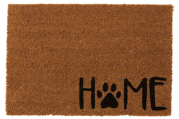 DOOR MAT HOME COCONUT NAT/BL