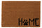 DOOR MAT HOME COCONUT NAT/BL